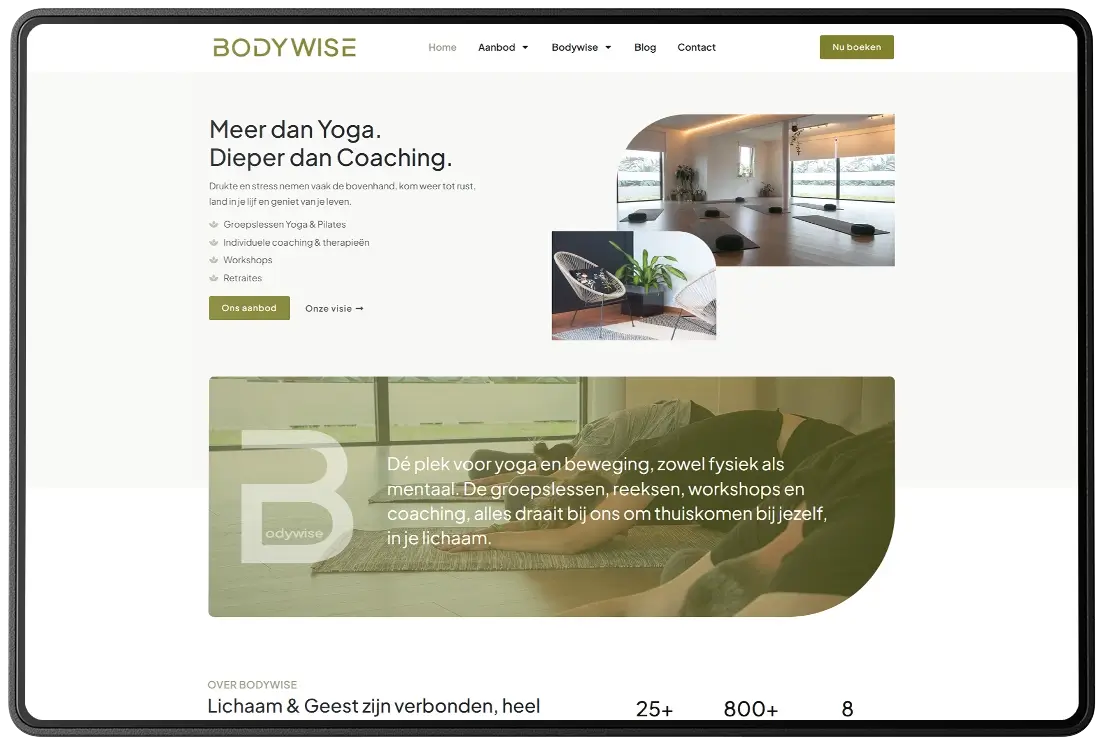 Casestudy Bosywise.be digital agency Bwebs Erwin Bonné Alken Limburg